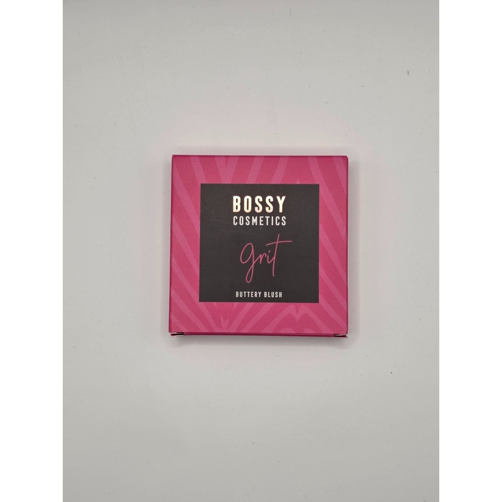 Bossy Cosmetics ~ GRIT ~ Buttery Blush ~ Full Size (8.6 g / 0.3 oz) ~ NEW IN BOX